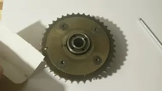 Mini R56 Vanos Sprocket in Locked Position