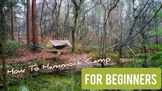 How To Hammock Camp - DD Hammock - DD 3x3 tarp - DD under blanket - DD Whoopie Suspension