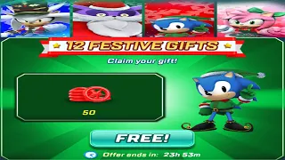 Sonic Forces - Free Festive Gifts - Christmas Characters Event Coming Soon Update - Amy Gameplay