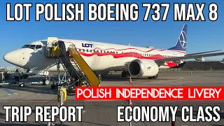 [TRIP REPORT] LOT Polish Airlines Boeing 737 MAX 8 (ECONOMY) Copenhagen (CPH) - Warsaw (WAW)