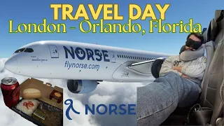 TRAVEL DAY! Orlando, Florida. Norse Atlantic Review from Gatwick Airport