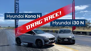 Your predicitions! i30 N vs Kona N Drag Race