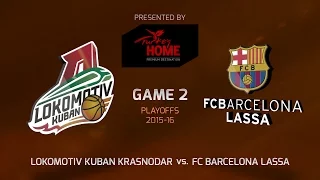 Highlights: Lokomotiv Kuban Krasnodar-FC Barcelona Lassa, Game-2