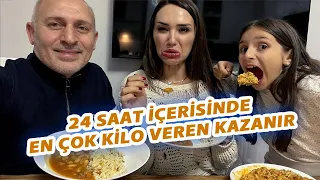 24 SAAT DİYETTEYİZ | EN ÇOK KİLO VEREN KAZANIR !? BÜYÜK ÖDÜLLÜ