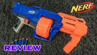 [REVIEW] Nerf Elite SurgeFire | Unboxing, Review, & Firing Demo