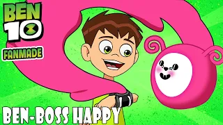 Boss Happy Game vs Huggy Wuggy | Ben 10 Animation