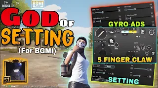 New Sensitivity🔥BGMI Control CODE 5 Finger FASTER PLAYER For All Devices | Daxua PUBG MOBILE