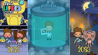 Me Enamoro de un Chico del Futuro 🥺💜 | Sad and Love Story | Toca Boca Story | Toca Life World