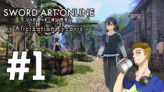 Мастера меча онлайн Алисизация - SWORD ART ONLINE Alicization Lycoris прохождение игры на русском #1