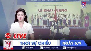 🔴[TRỰC TIẾP] Thời sự 24h cập nhật chiều 5/9 - Tin nóng Thế giới mới nhất – VNEWS