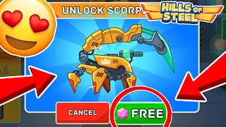 I GOT FREE SCORPION! FREE GIFT! How? - Hills of Steel