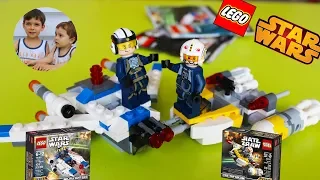 Распаковка Лего Звездные войны Lego Star Wars 75160 и 75162