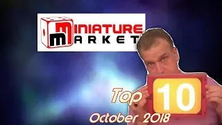 Top 10 Board Games from Miniature Market - October 2018