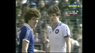 1980 04 12 West Ham United v Everton FA Cup Semi Final FULL MATCH ViaSport