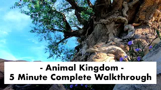 Animal Kingdom FAST FORWARD Walkthrough Tour | August 2020 | Walt Disney World - Orlando, FL