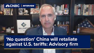 'No question' China will retaliate against U.S. tariffs: Advisory firm