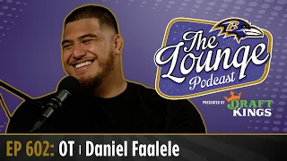 Daniel Faalele Joins The Lounge | Baltimore Ravens