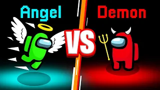 *NEW* ANGEL vs. DEMON ROLES! (Among Us)