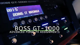 BOSS GT-1000 #12 TOUCH ACTIVATED WAH (You've been using it wrong!)