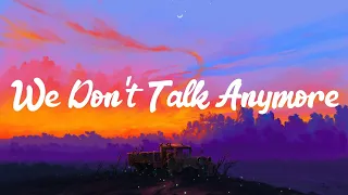 Charlie Puth - We Don't Talk Anymore (feat. Selena Gomez) (Lyrics)