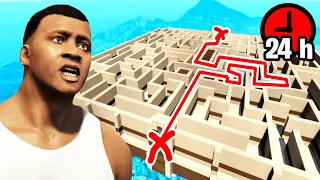 GTA 5 - 24 Stunden LABYRINTH ENTKOMMEN Challenge!!