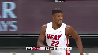 2021.10.27 Heat vs Nets Jimmy Butler Highlights, 17 Points, 14 Rebs, 7 Asts, 4 Stls