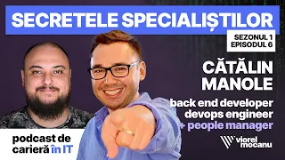 „Există un loc pentru fiecare în IT” - 🎙️ Secretele Specialiștilor #Podcast 06 - Programare Back End