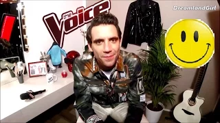 MIKA @ VOICE 6  - CHRISTMAS INTERVIEW (Eng sub)