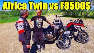 Honda CRF1000L Africa Twin отзыв владельца. Сравнение с BMW F850GS