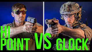 The Cheapest handgun VS a Glock (Hi Point C9 VS Glock 19)