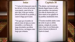 23 LA BIBLIA ' ISAIAS ' COMPLETO REINA VALERA ANTIGUO TESTAMENTO