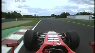 Michael Schumacher Onboard at QF2 2006 Hungarian Grand Prix