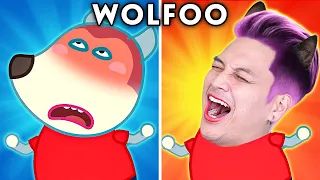 WOLFOO WITH ZERO BUDGET! - WOLFOO FUNNY ANIMATED PARODY | Police Wolfoo Catch His Parents