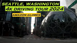 Seattle, Washington | 4k Driving Tour | 2024