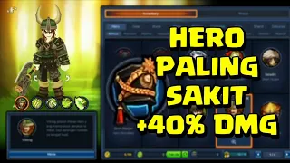 lost saga Hero paling sakit viking + 40% damage