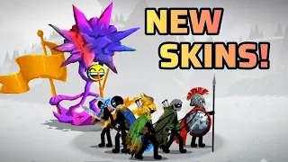 Stick War 3 New Update! New Xiphos, Kytchu And Archis General Skins! I Bought Them All!