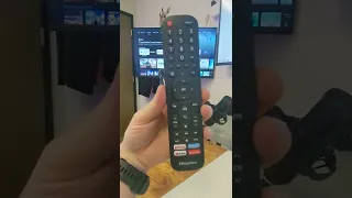 How to pair a Hisense TV remote in 50 seconds