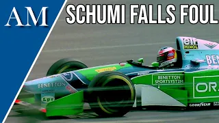 When Schumacher Got BANNED: The Story of the CONFUSING 1994 British Grand Prix