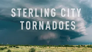 Sterling City, Texas Beautiful Tornadoes and Supercell Structure, May 17, 2021