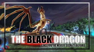 The Ancient Black Dragon - Cinematic Visuals ! Neverwinter