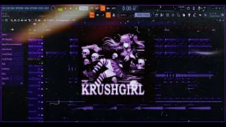 HOW TO MAKE KRUSH FUNK LIKE KUTE & KORDHELL | KRUSH GIRL REMAKE [+FLP] #krushfunk #flstudio #phonk