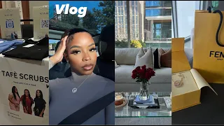 LIVING ALONE IN ATL VLOG: MY 1ST POP UP SHOP, LUXURY UNBOXING, FALL DAY OUT WITH THE GIRLS