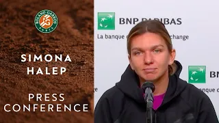 Simona Halep - Press Conference after Round 4 I Roland-Garros 2020