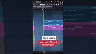 How to make minelli - rampampam #rampampam #howto #minelli #slaphouse #remix #music #fyp