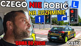 CZEGO NIE ROBIĆ NA EGZAMINIE - CZYLI 5 RAD, KTÓRE POMOGĄ CI ZDAĆ EGZAMIN NA PRAWO JAZDY kategoria B