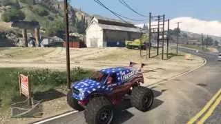 location of the Liberator monster truck in GTA 5 for  ps4 (IN STORY MODE)