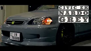 | HONDA CIVIC EK | 2000 Honda Civic |  Nardo Grey Turbo Charged B18c | #viral #youtube #honda