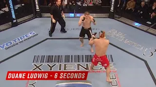 UFC Duane 'Bang' Ludwig Knockout in 6 seconds Full Fight