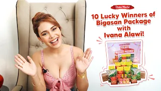 10 lucky winners of Doña Maria Bigasan Package with Ivana Alawi | Doña Maria Rice