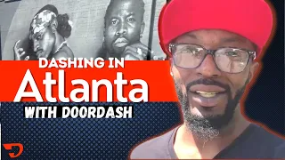 Doordash Ride Along (Visiting Atlanta & Dashing)